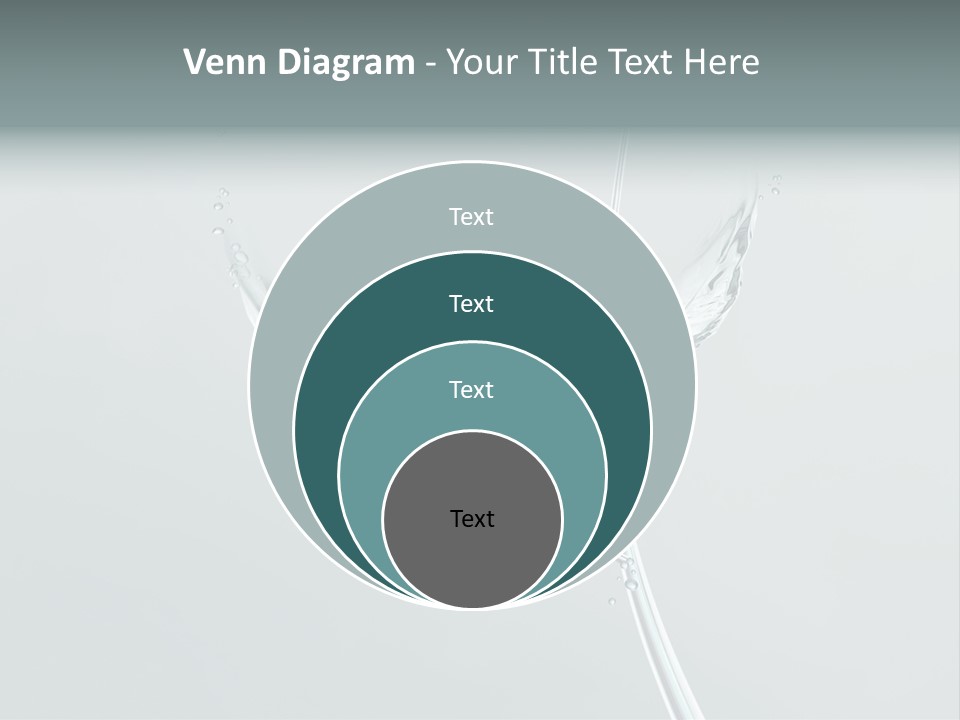 Gray Water Beautiful PowerPoint Template