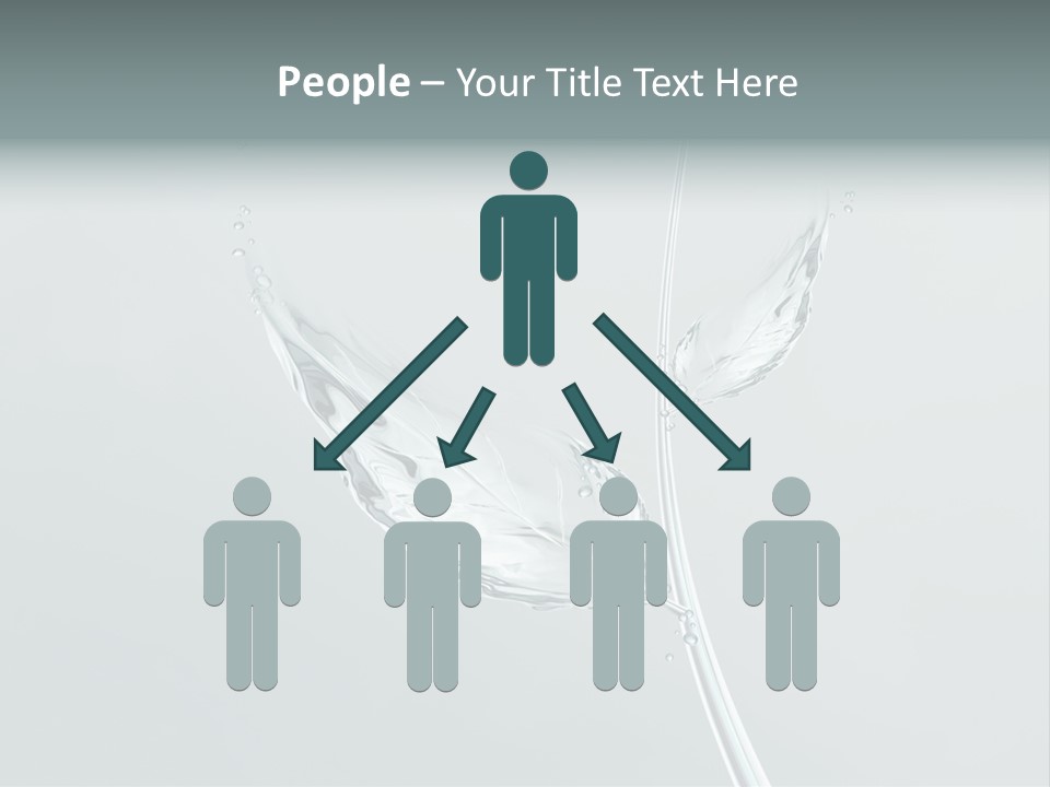 Gray Water Beautiful PowerPoint Template