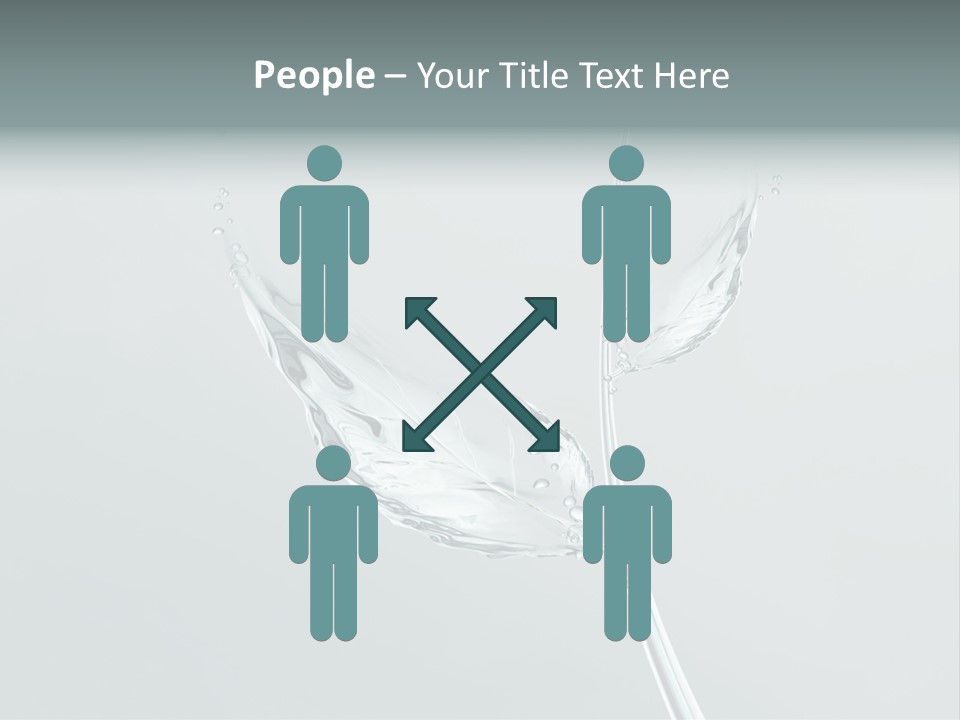 Gray Water Beautiful PowerPoint Template