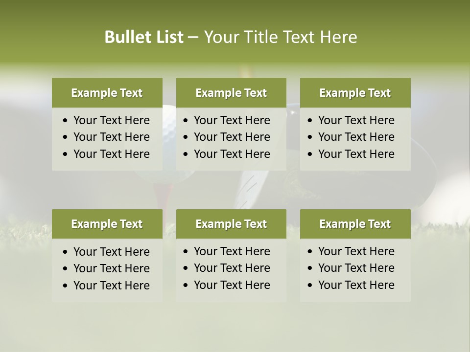 Hobby Off Swing PowerPoint Template