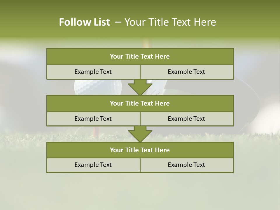 Hobby Off Swing PowerPoint Template