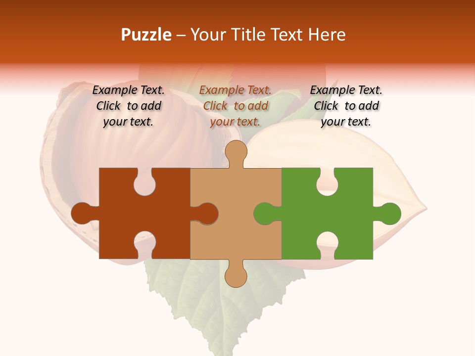 Leafs Eat Macro PowerPoint Template