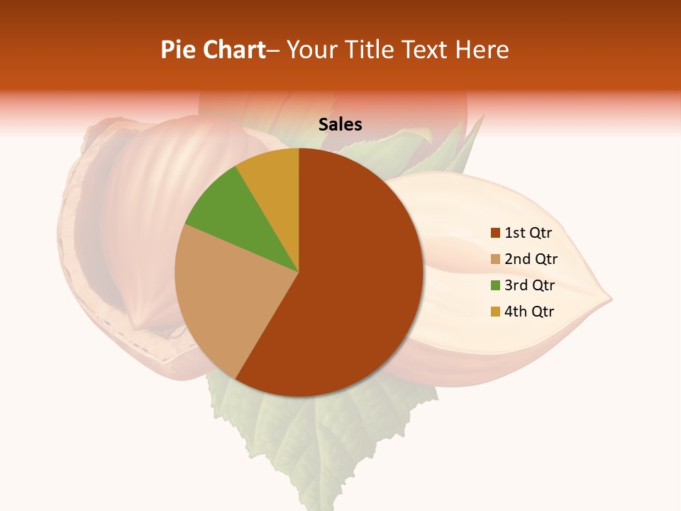 Leafs Eat Macro PowerPoint Template