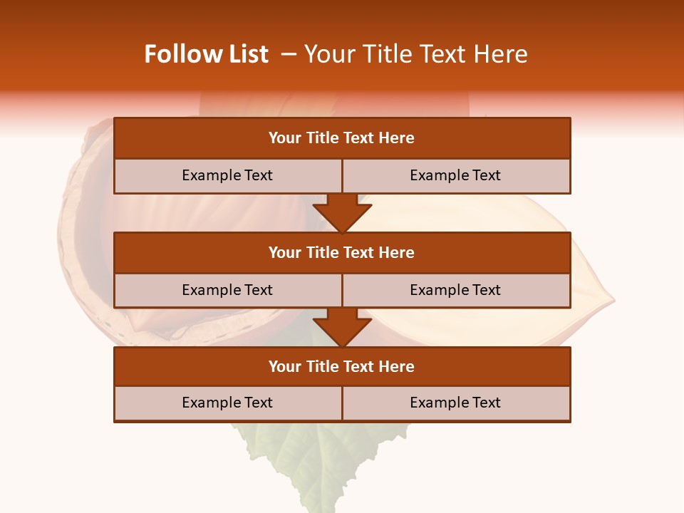 Leafs Eat Macro PowerPoint Template
