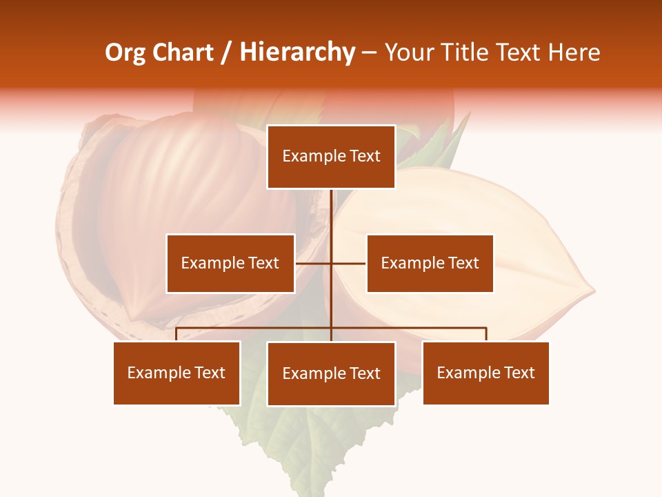 Leafs Eat Macro PowerPoint Template