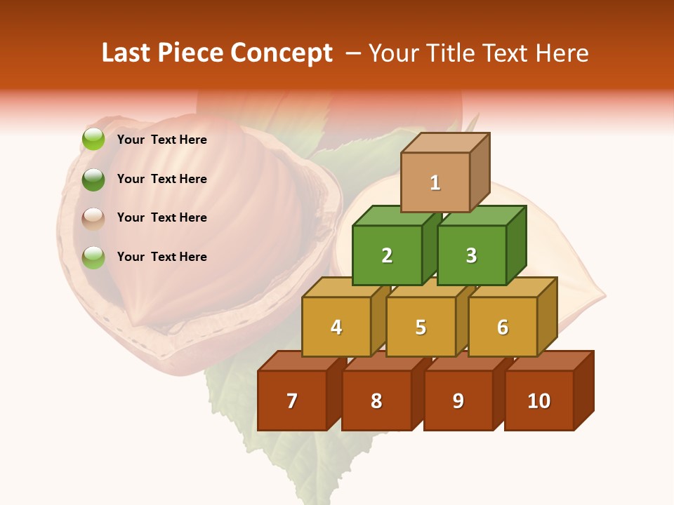 Leafs Eat Macro PowerPoint Template