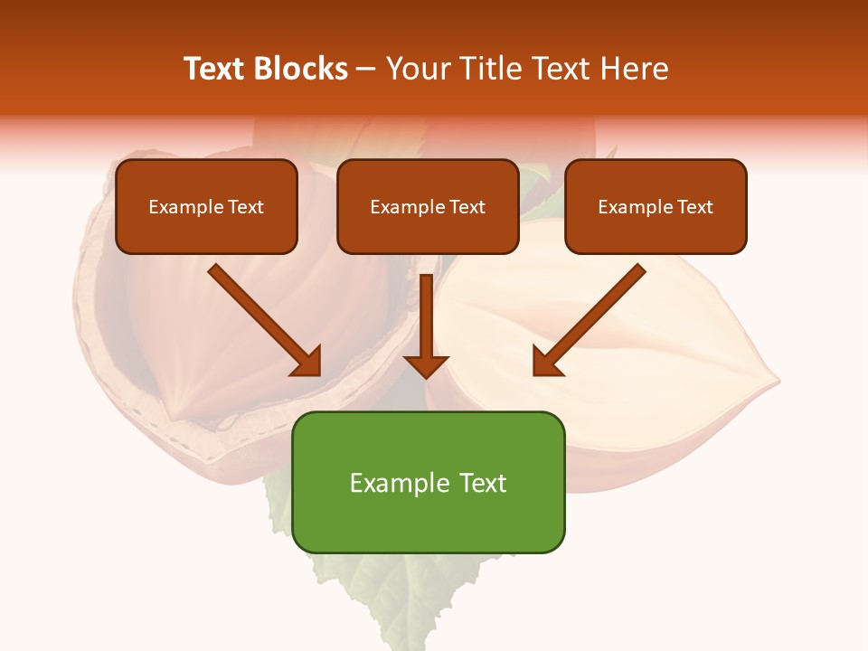 Leafs Eat Macro PowerPoint Template