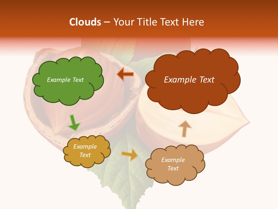 Leafs Eat Macro PowerPoint Template