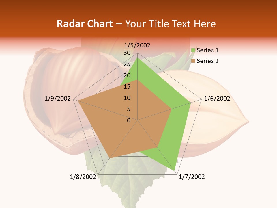 Leafs Eat Macro PowerPoint Template