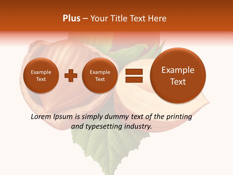 Leafs Eat Macro PowerPoint Template