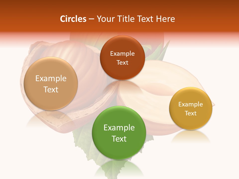 Leafs Eat Macro PowerPoint Template