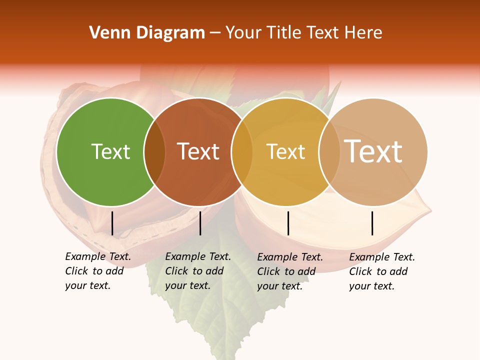 Leafs Eat Macro PowerPoint Template