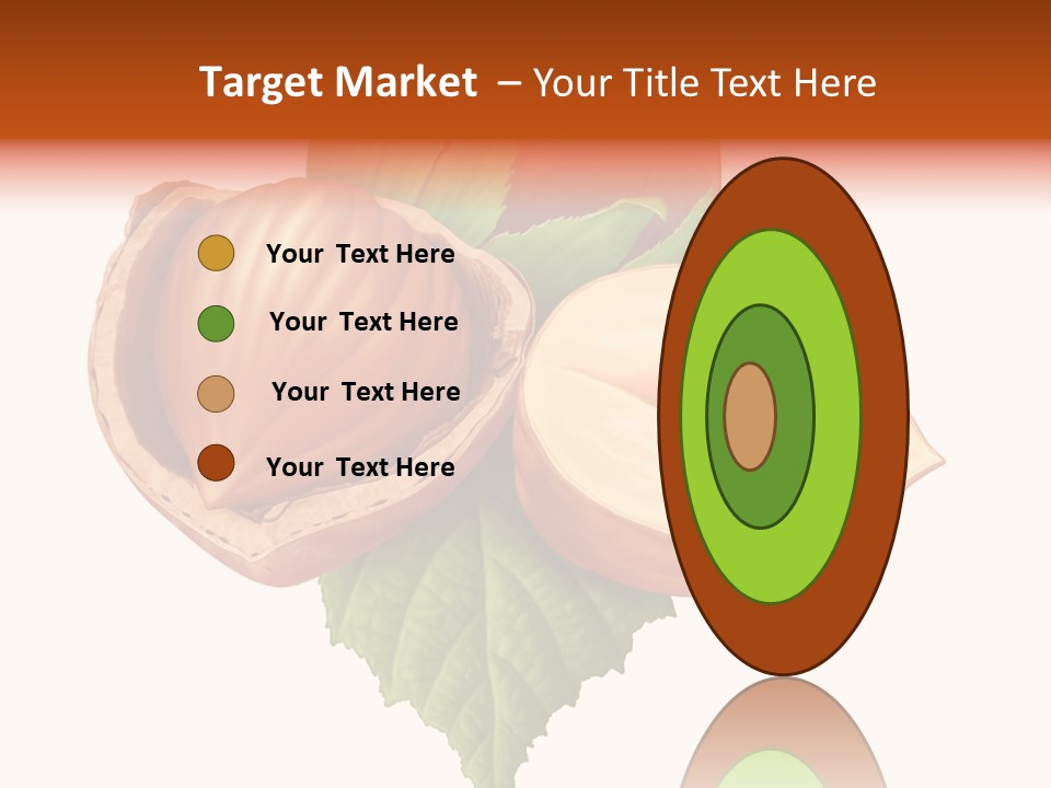 Leafs Eat Macro PowerPoint Template