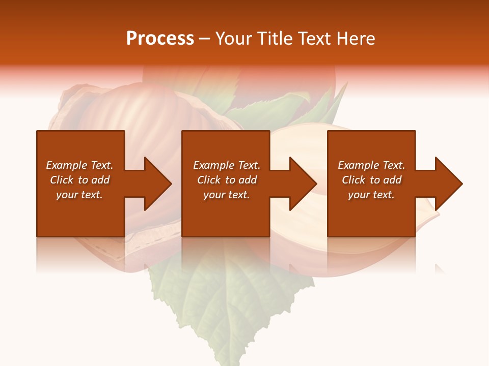 Leafs Eat Macro PowerPoint Template