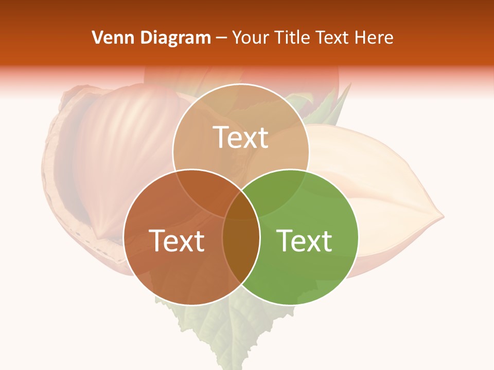 Leafs Eat Macro PowerPoint Template