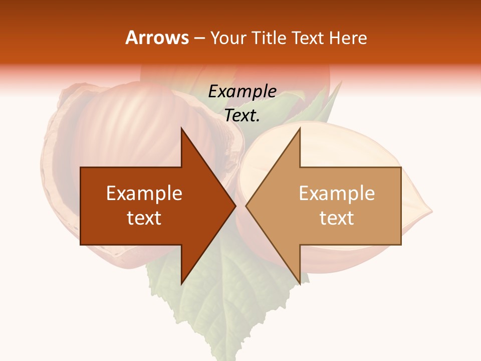 Leafs Eat Macro PowerPoint Template