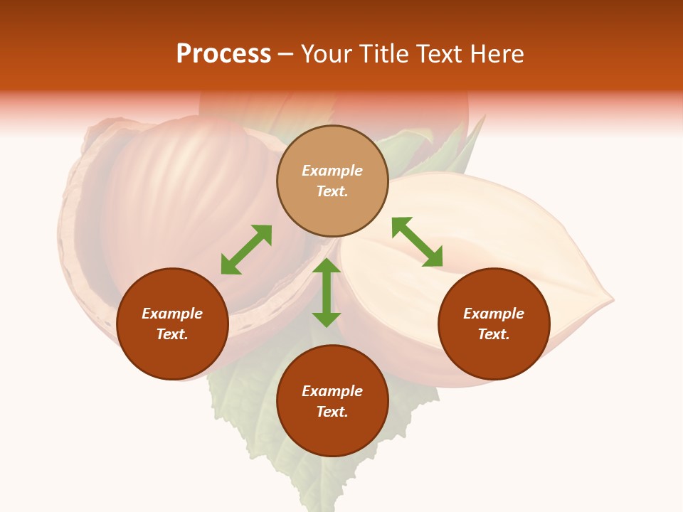 Leafs Eat Macro PowerPoint Template