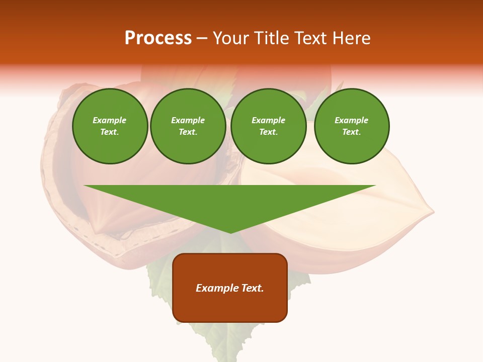Leafs Eat Macro PowerPoint Template