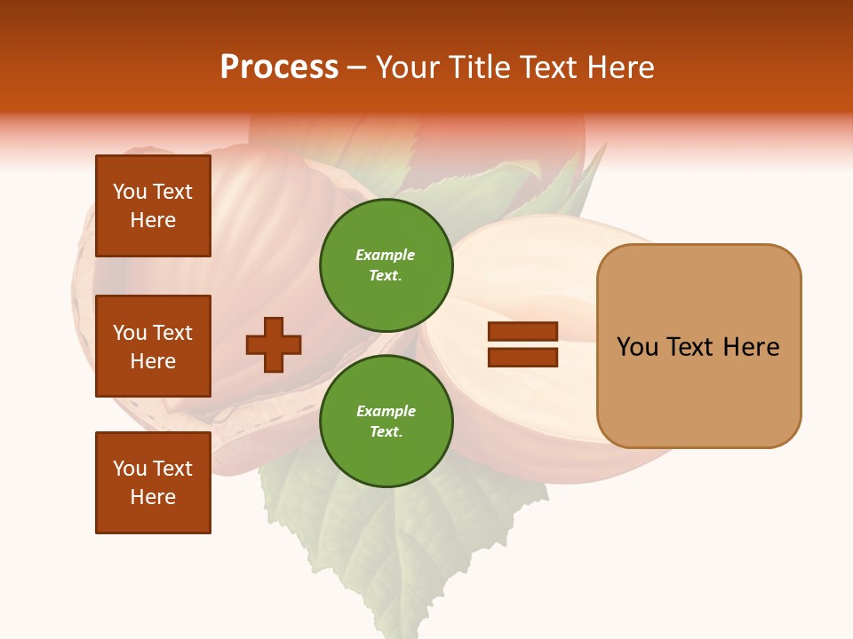 Leafs Eat Macro PowerPoint Template