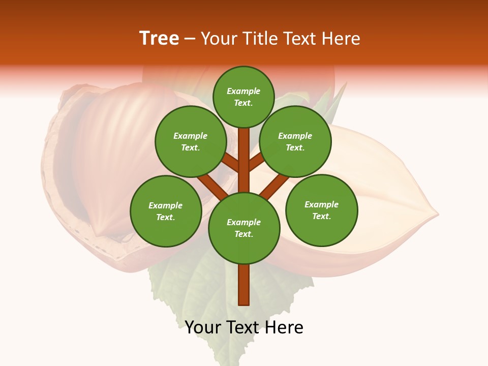 Leafs Eat Macro PowerPoint Template