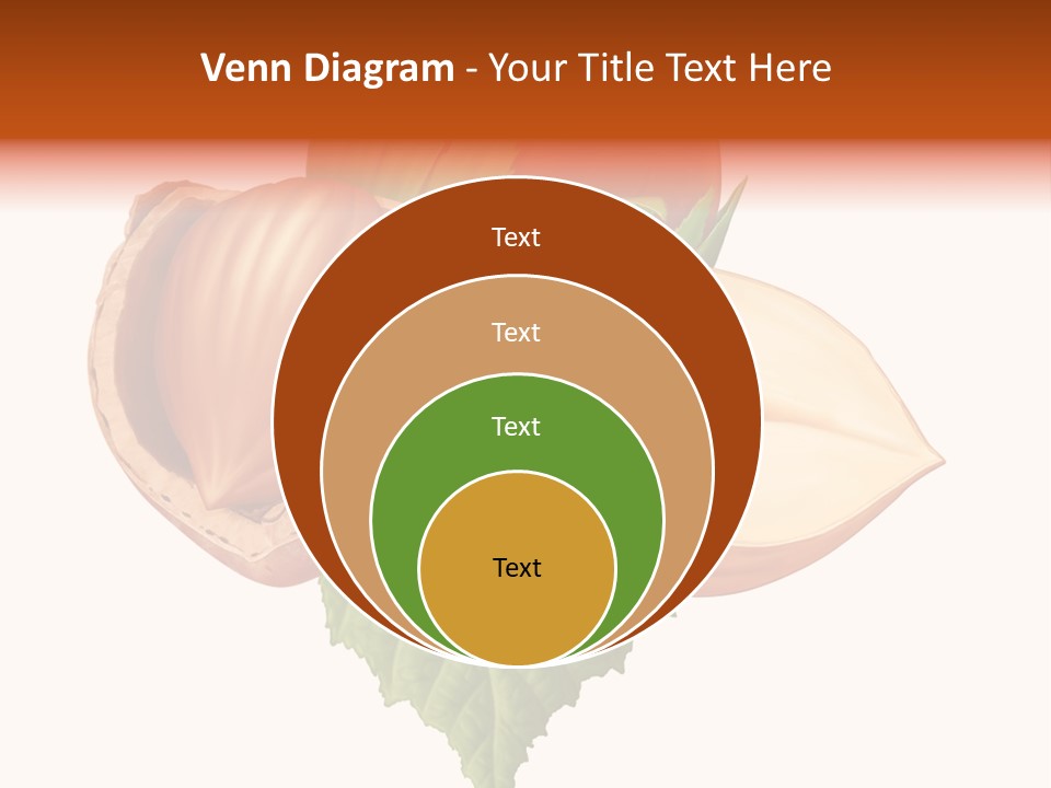 Leafs Eat Macro PowerPoint Template