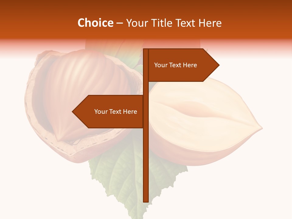 Leafs Eat Macro PowerPoint Template