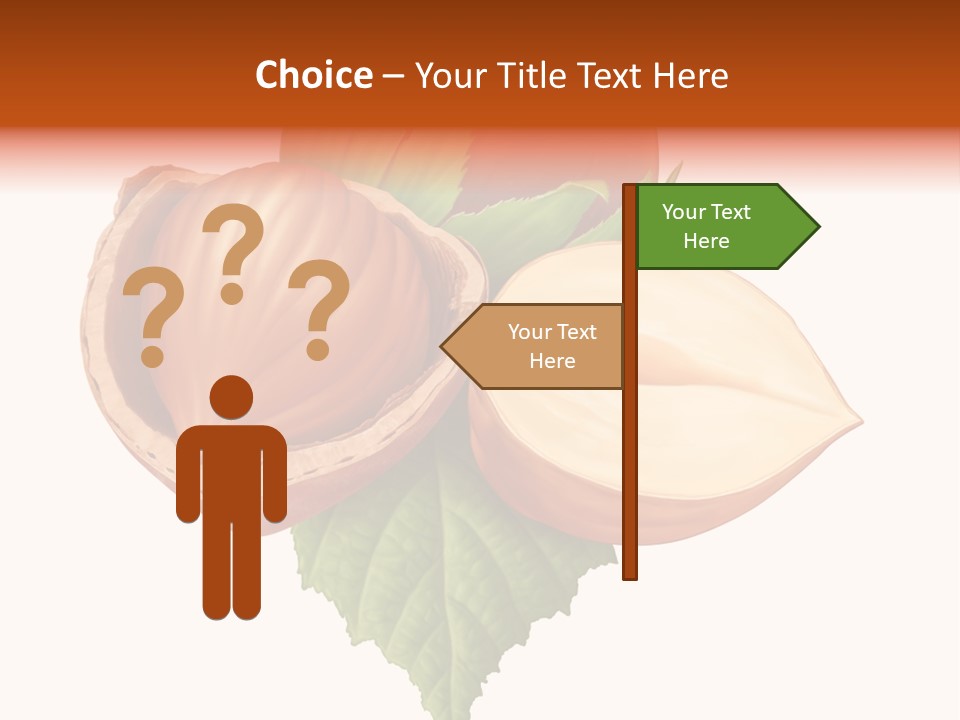 Leafs Eat Macro PowerPoint Template