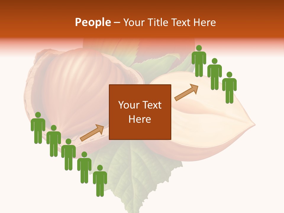 Leafs Eat Macro PowerPoint Template