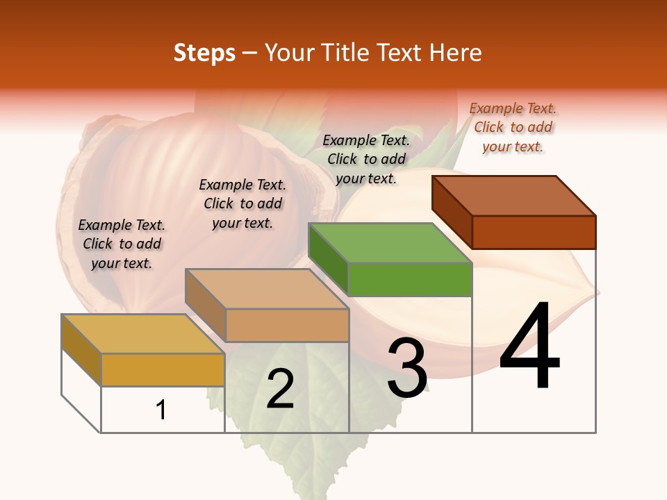 Leafs Eat Macro PowerPoint Template
