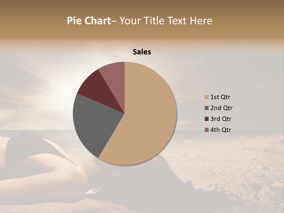 Woman Countryside Face PowerPoint Template