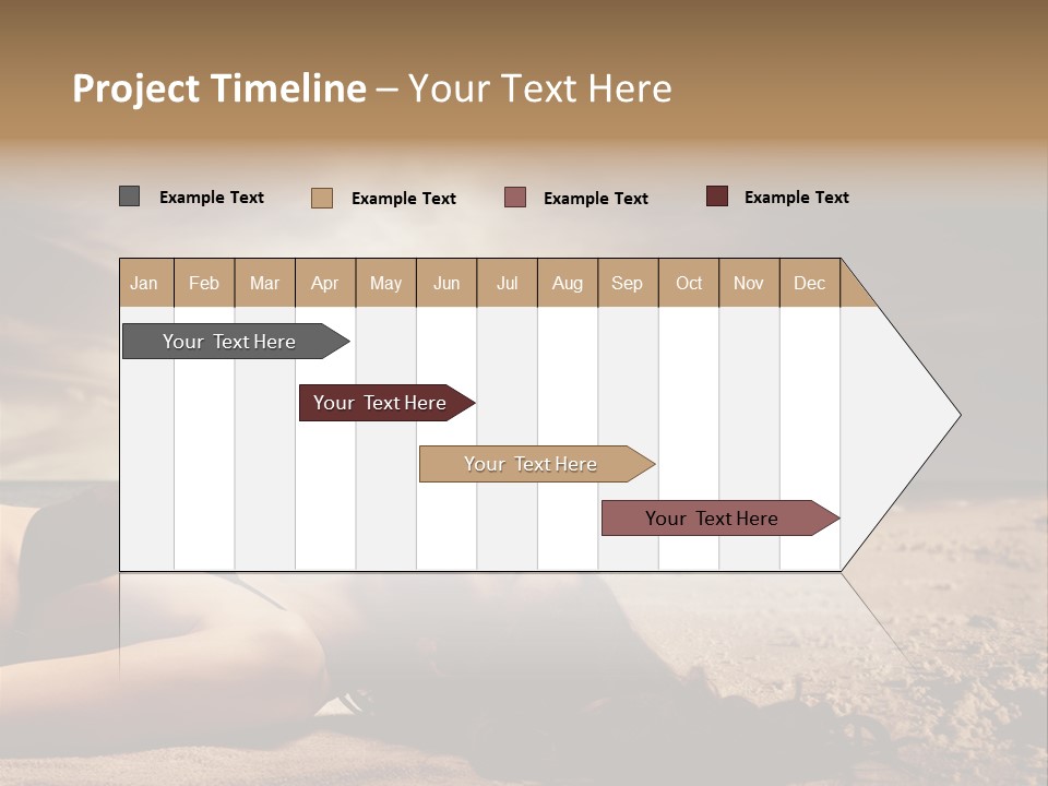 Woman Countryside Face PowerPoint Template