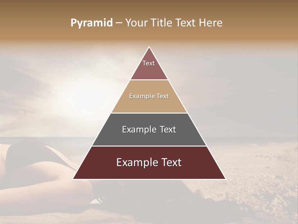 Woman Countryside Face PowerPoint Template