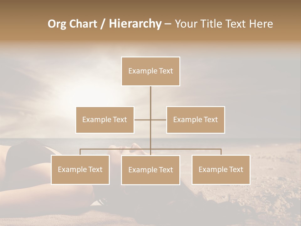 Woman Countryside Face PowerPoint Template