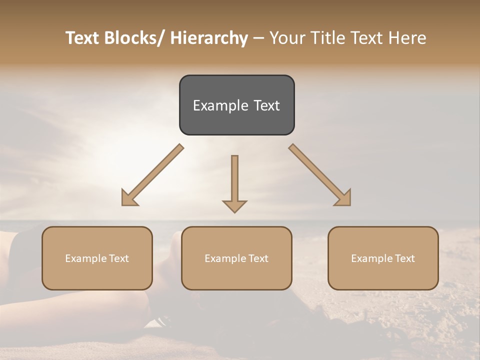 Woman Countryside Face PowerPoint Template
