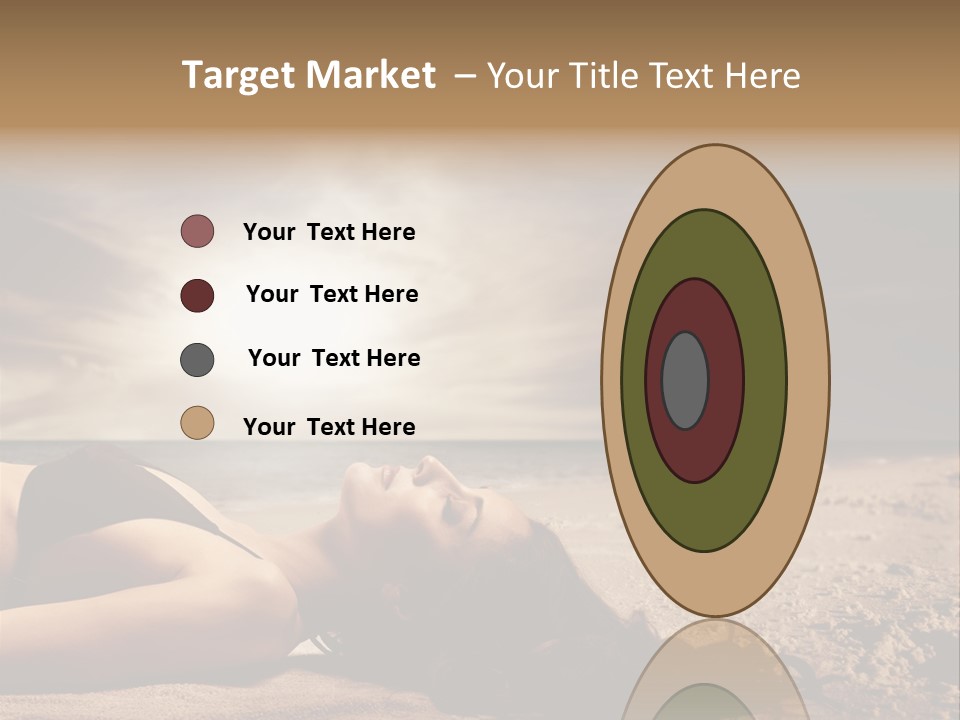 Woman Countryside Face PowerPoint Template