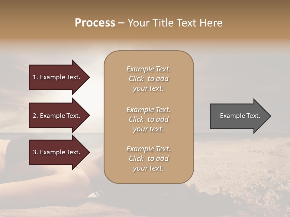 Woman Countryside Face PowerPoint Template
