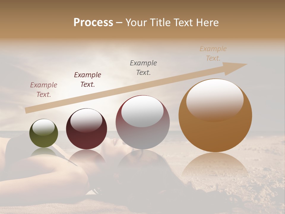 Woman Countryside Face PowerPoint Template