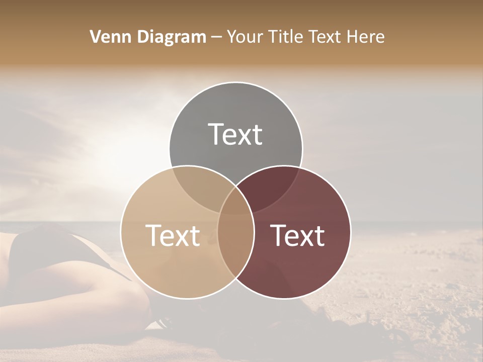 Woman Countryside Face PowerPoint Template