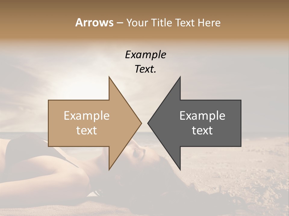 Woman Countryside Face PowerPoint Template