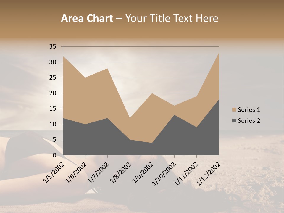 Woman Countryside Face PowerPoint Template