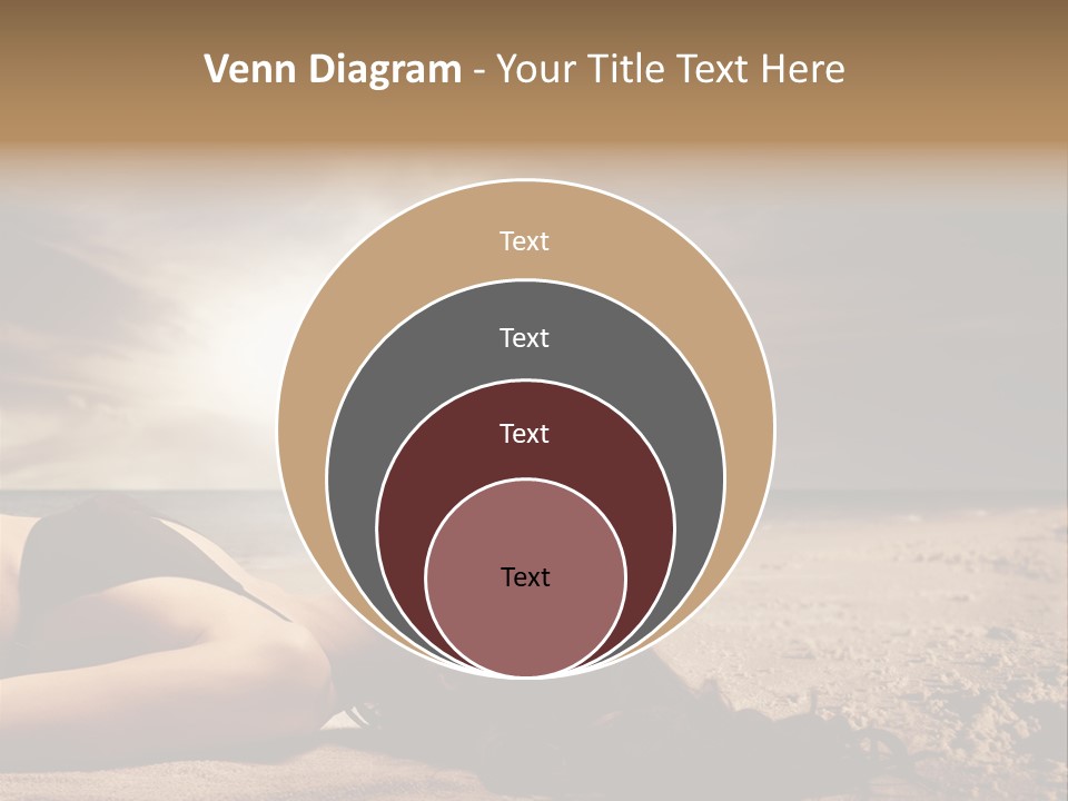 Woman Countryside Face PowerPoint Template