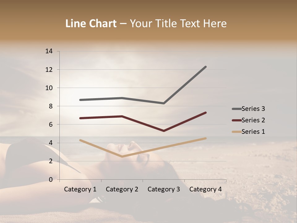 Woman Countryside Face PowerPoint Template