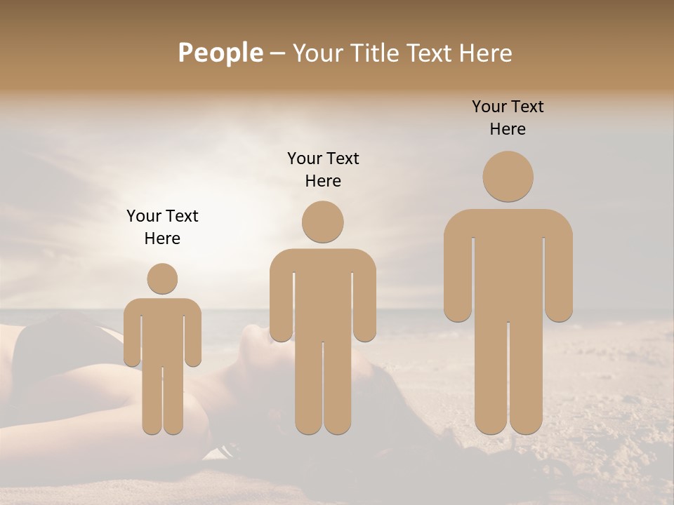 Woman Countryside Face PowerPoint Template