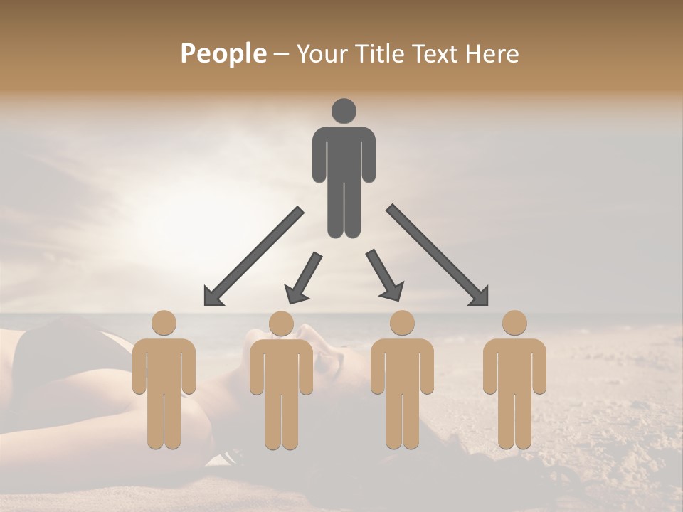 Woman Countryside Face PowerPoint Template