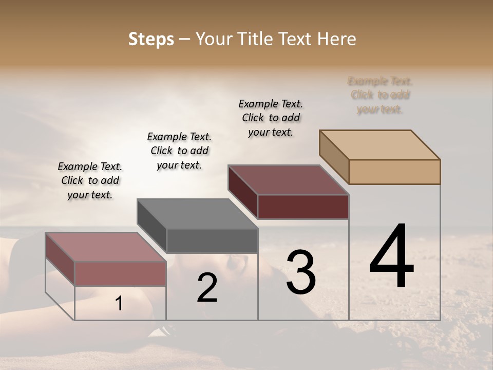 Woman Countryside Face PowerPoint Template