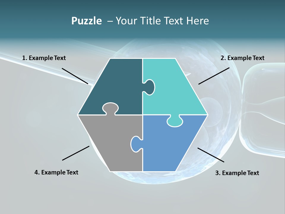 Artificial Genome Reproduction PowerPoint Template