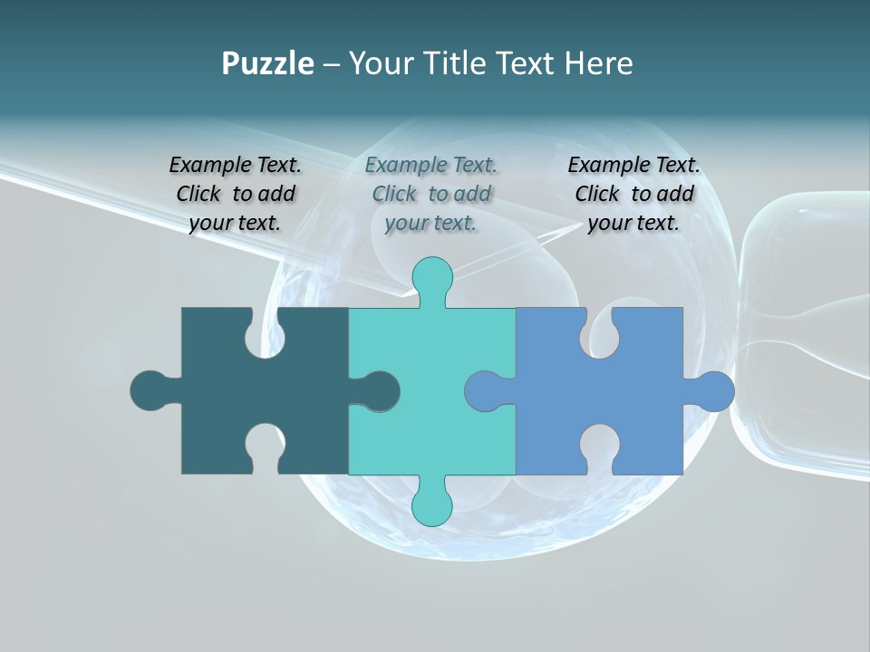 Artificial Genome Reproduction PowerPoint Template