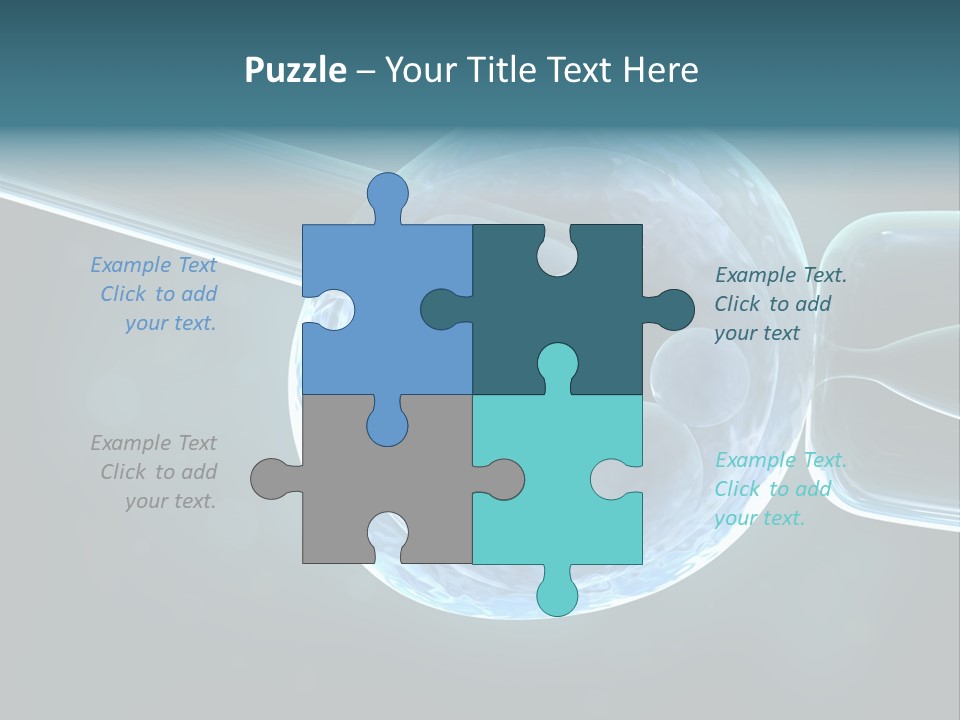 Artificial Genome Reproduction PowerPoint Template