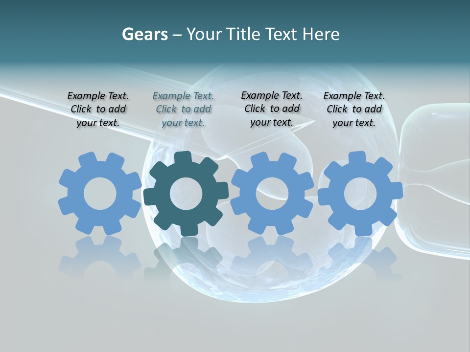 Artificial Genome Reproduction PowerPoint Template