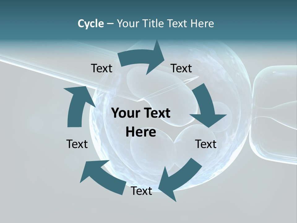 Artificial Genome Reproduction PowerPoint Template
